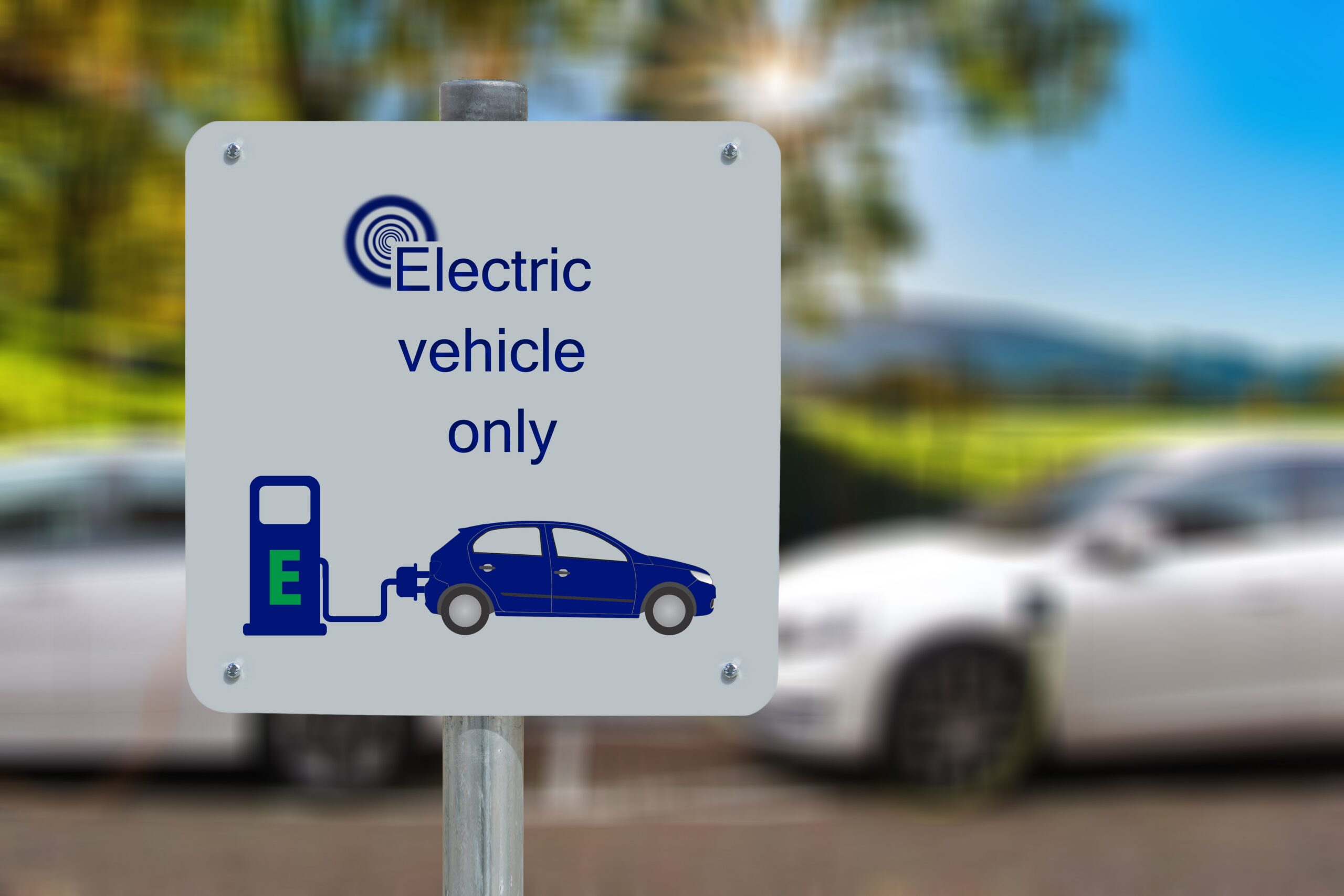 electric car charging station